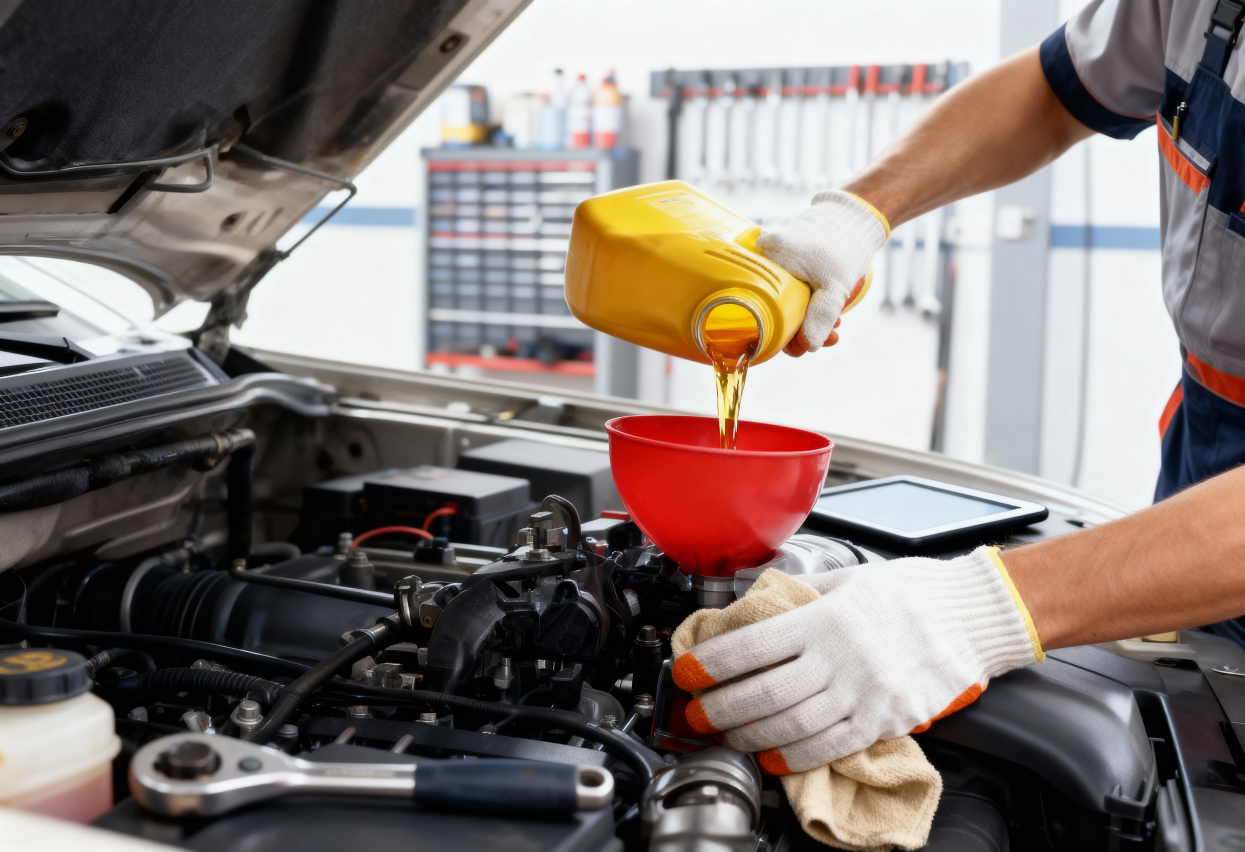 Inspektion nach Herstellervorgaben